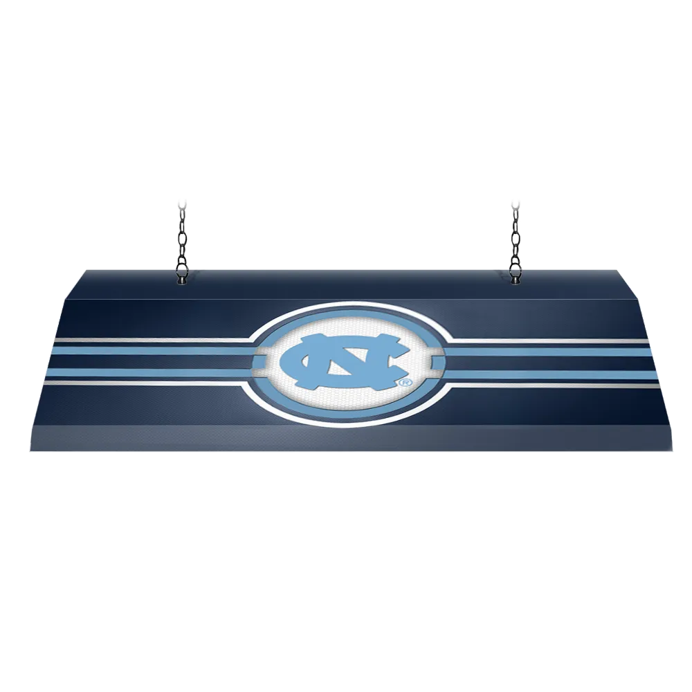 North Carolina Tar Heels: Edge Glow Pool Table Light Navy / Mascot Cap