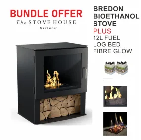 OFFER Ledbury Bioethanol Modern Stove with Accessories