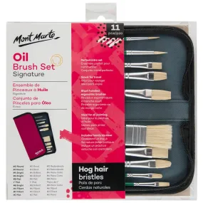 Oil Brush Set Signature 11pc