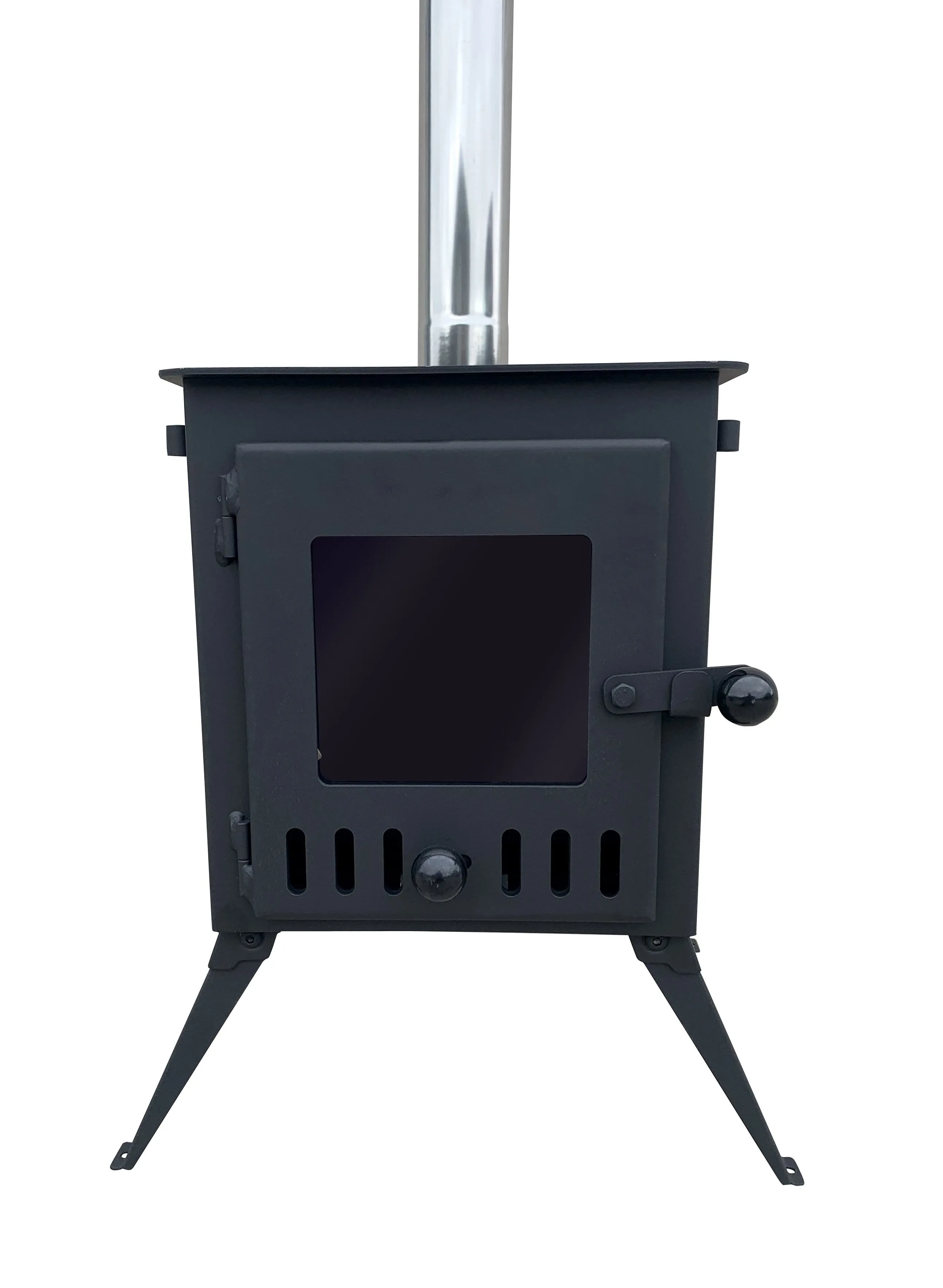 Outbacker® Firebox Vista Large Window Portable Tent Stove | 3.5kw 12kg