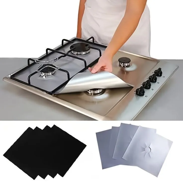 PACK OF 4 STOVE PROTECTON SHEETS