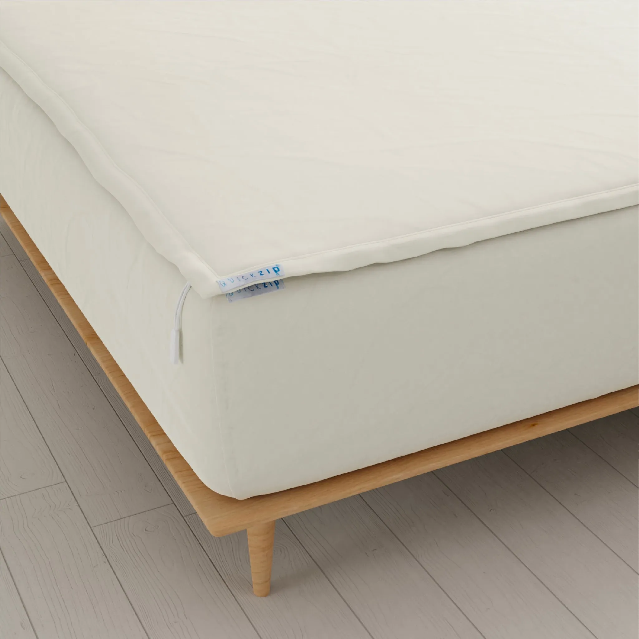 Percale Fitted Sheet (Base   Zip Sheet ) - Twin