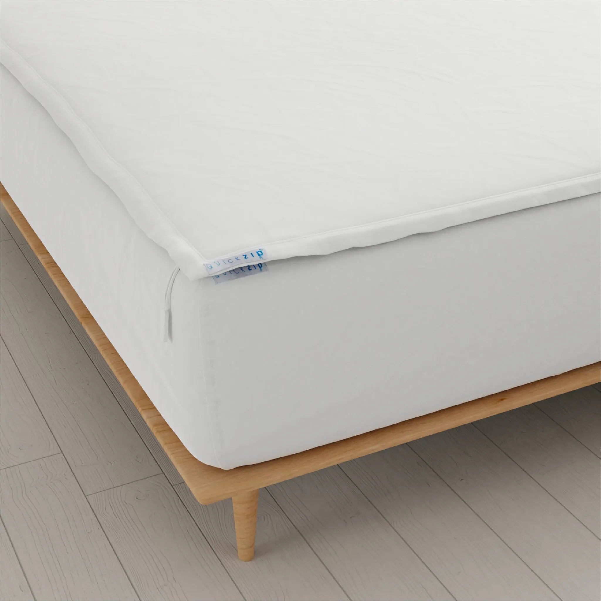 Percale Fitted Sheet (Base   Zip Sheet ) - Twin