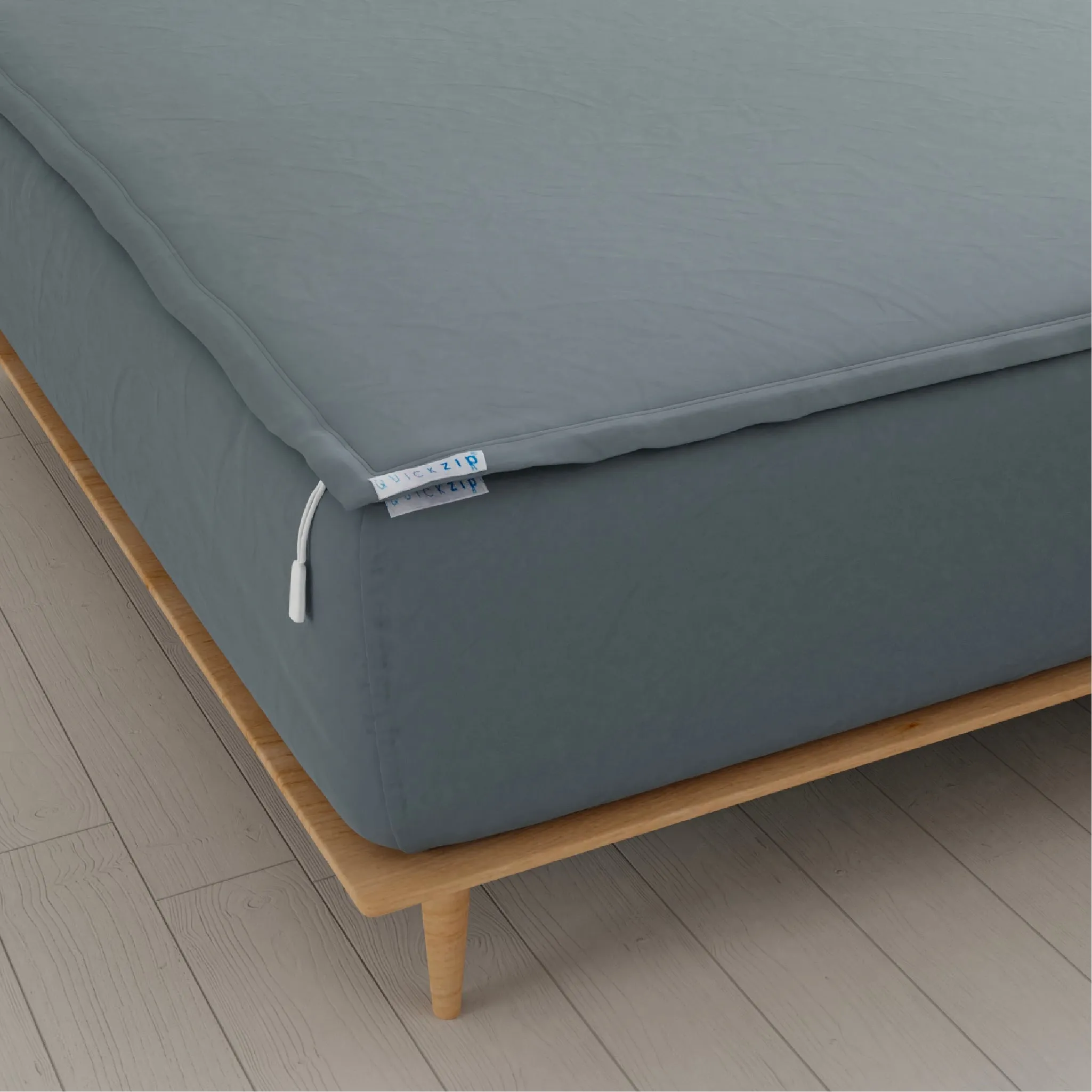 Percale Fitted Sheet (Base   Zip Sheet ) - Twin