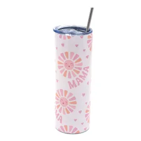 Personalized 20 oz Skinny Tumbler with Straw