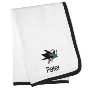 Personalized San Jose Sharks Blanket