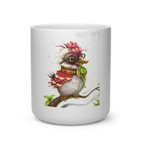 Pete the Sweet Little Bird Heart Shape Mug