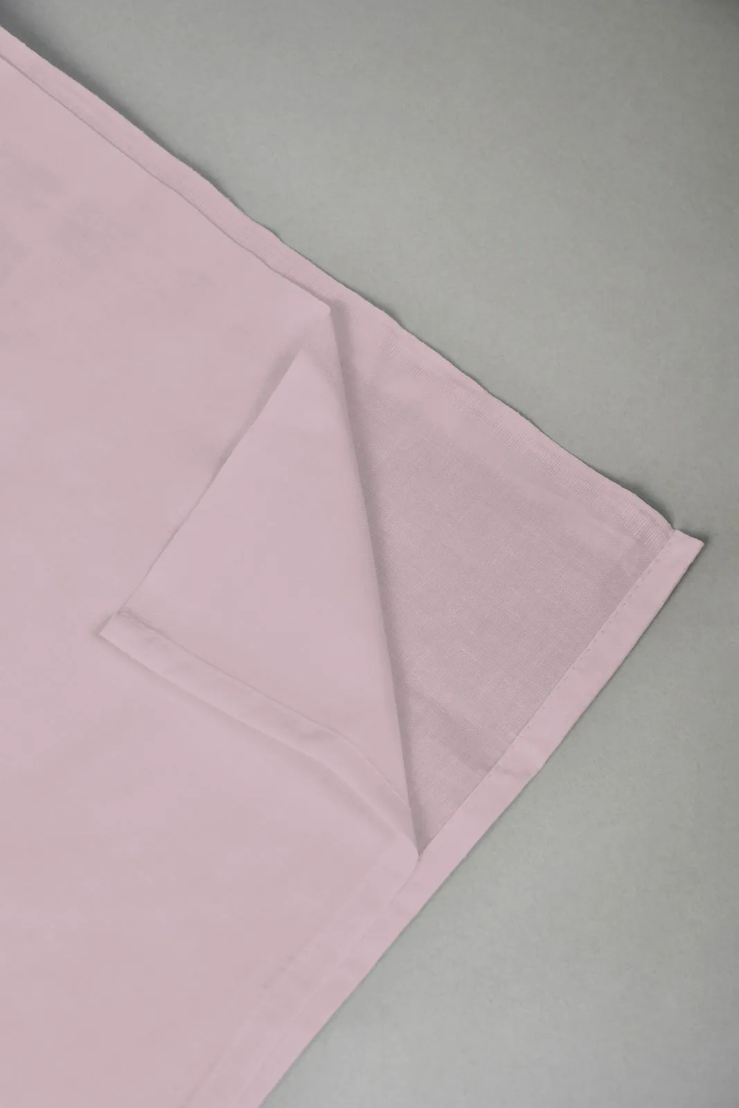 Pink Flat Sheet Set (King Size)