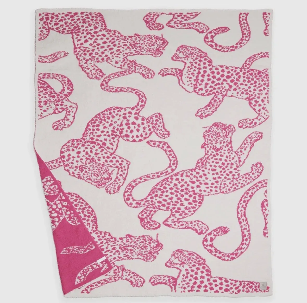 Pink Leopard Comfy Luxe Blanket