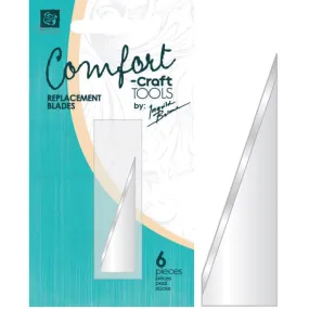 Prima Marketing - Comfort Craft Knife^ - Pointed Tip Blades 6 pack For 890964