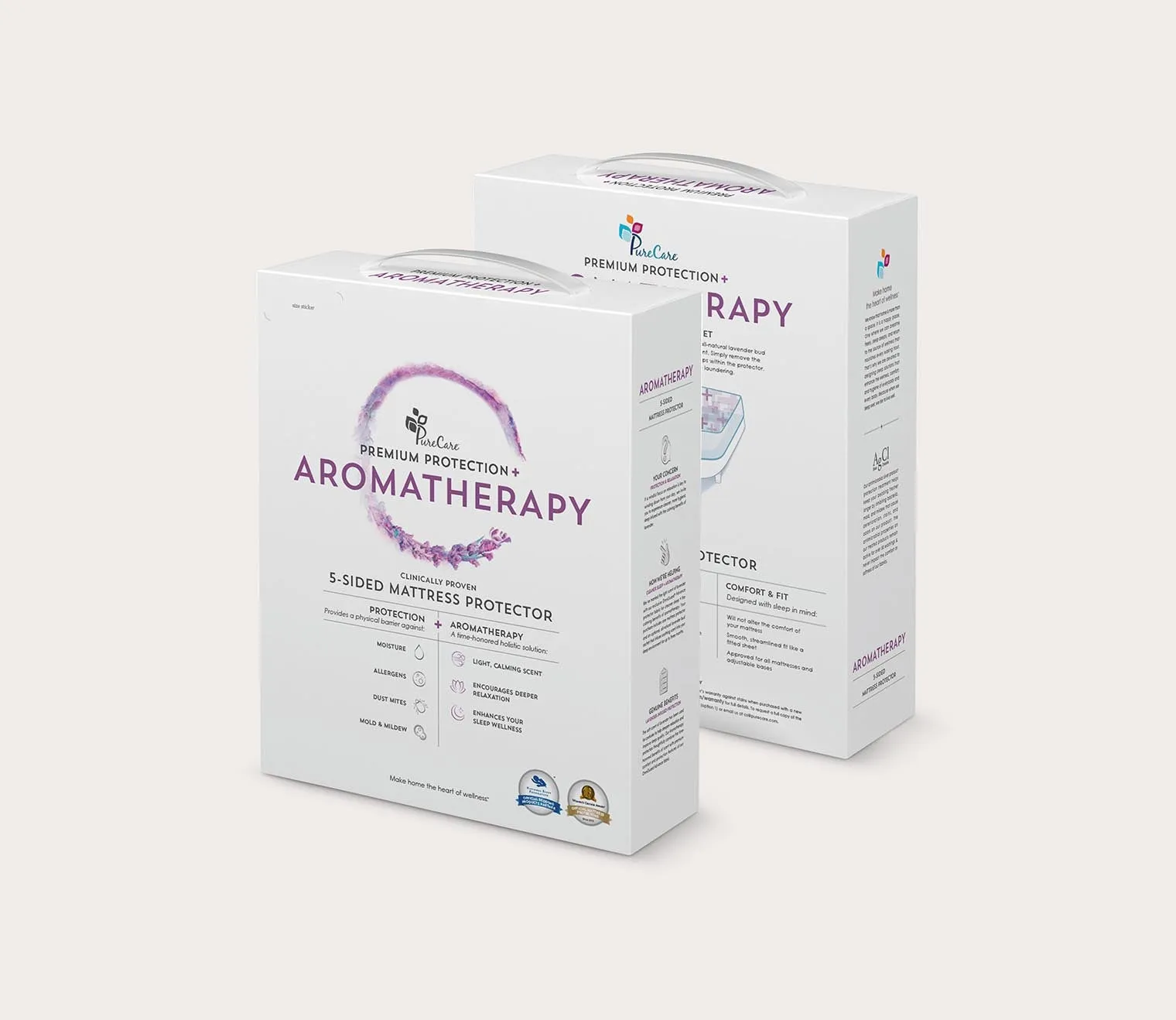 PureCare Aromatherapy 5-Sided Mattress Pad