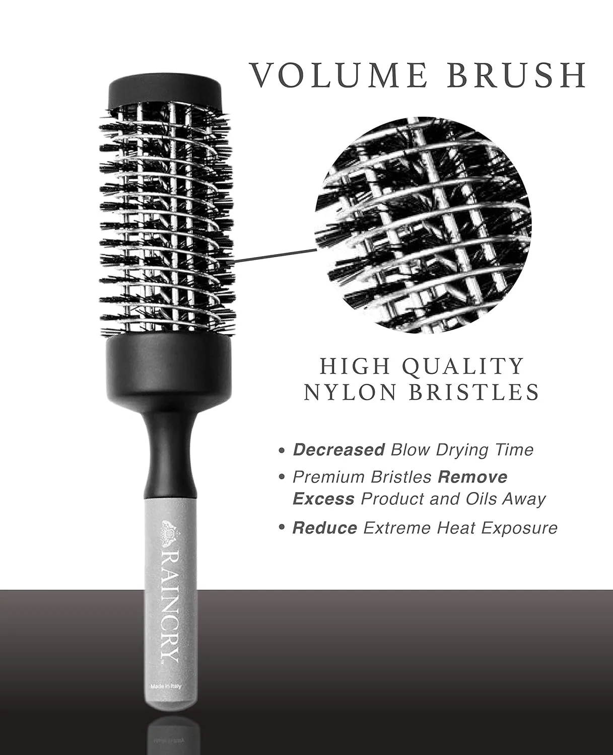 RAINCRY Volume Magnesium Brush