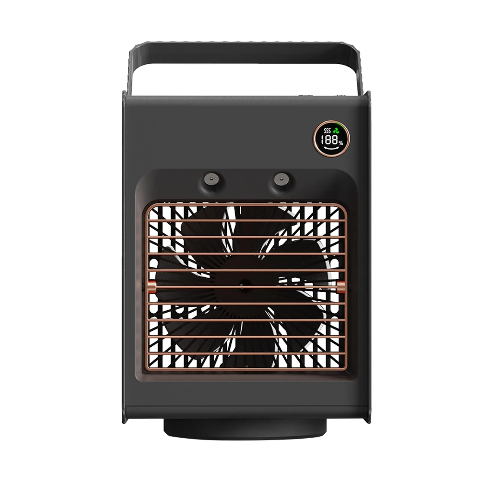 Rechargeable Desktop Air Cooler and Portable Fan 3-Speed Evaporative with 300ml Water Tank