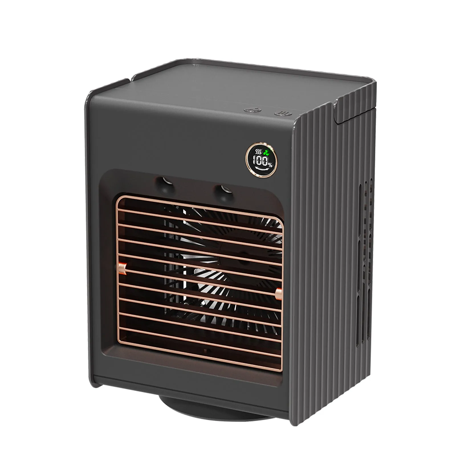 Rechargeable Desktop Air Cooler and Portable Fan 3-Speed Evaporative with 300ml Water Tank