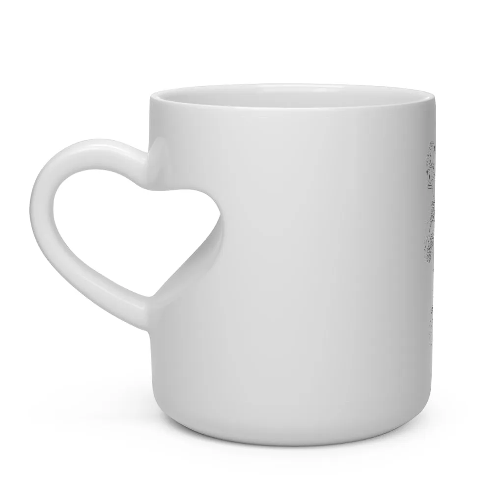 Rector Heart Shape Mug