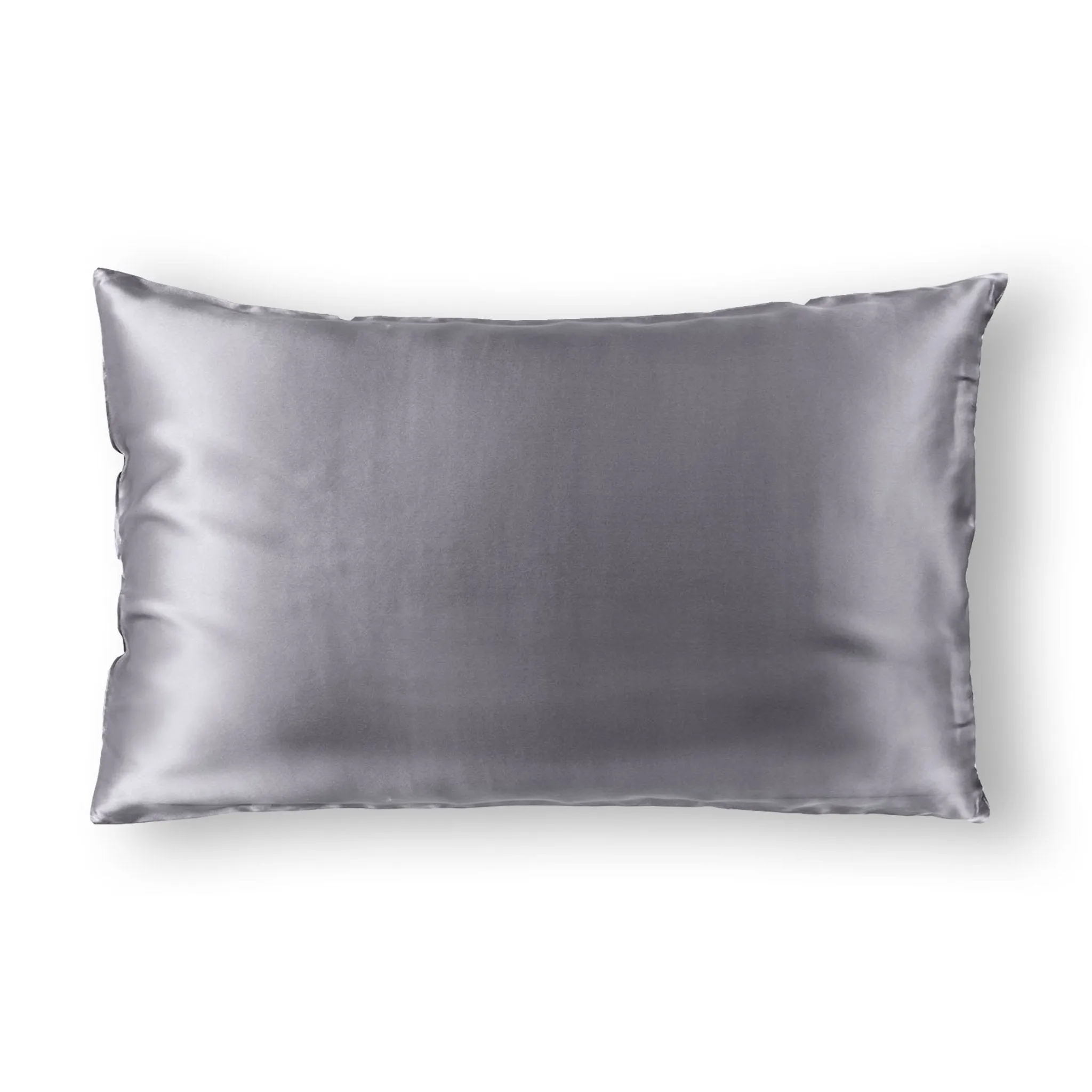 Royal Comfort Pure Silk Pillow Case 100% Mulberry Silk Hypoallergenic Pillowcase 51 x 76 cm Charcoal