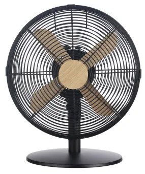 Russell Hobbs RHMDF1201WDB 12" Black Scandi Style Desk Fan