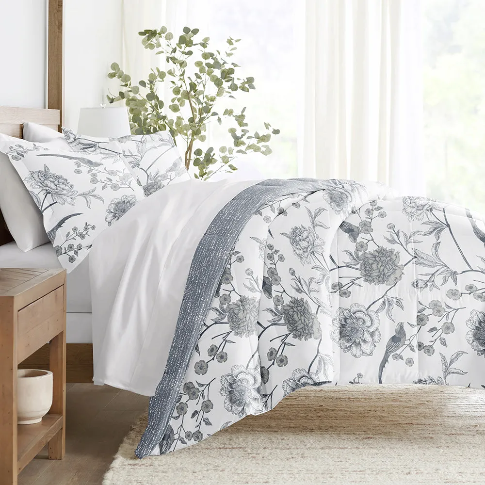 Sale - Patterned Down-Alternative Comforter Set