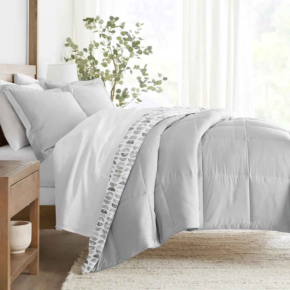 Sale - Patterned Down-Alternative Comforter Set