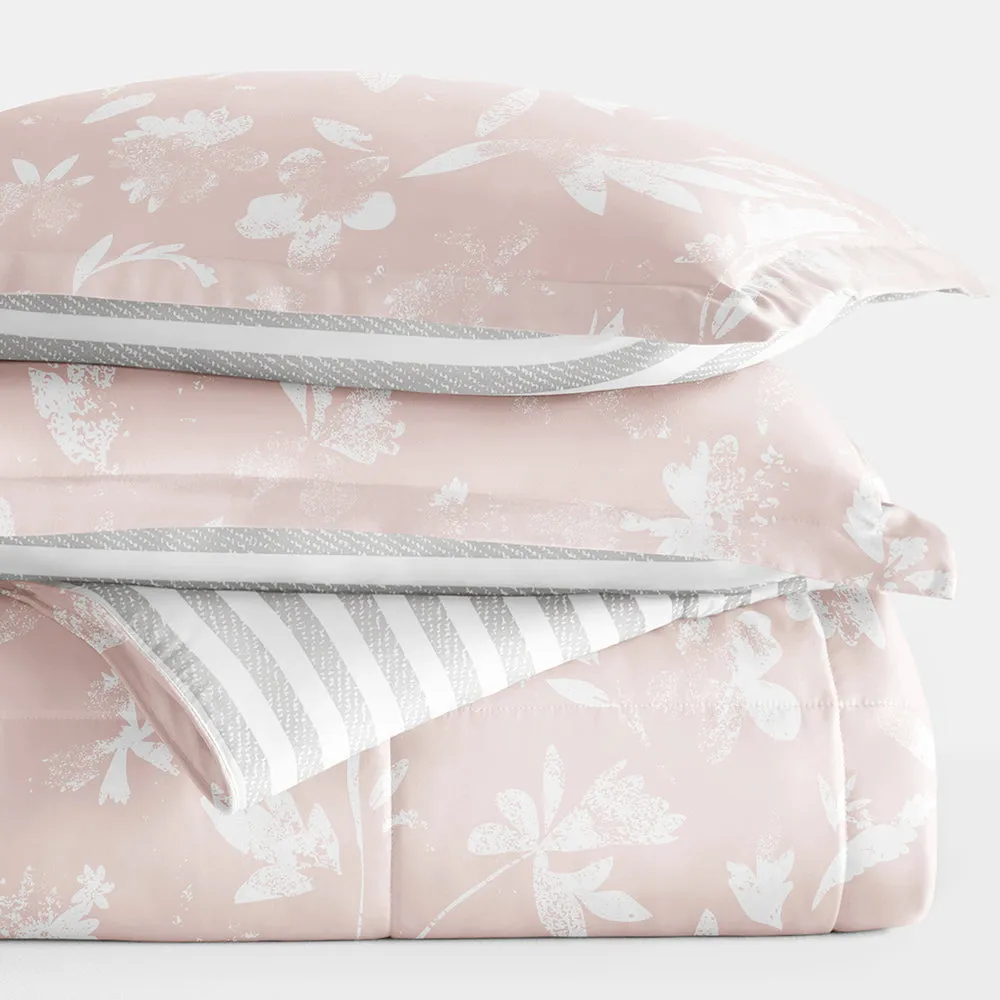 Sale - Patterned Down-Alternative Comforter Set