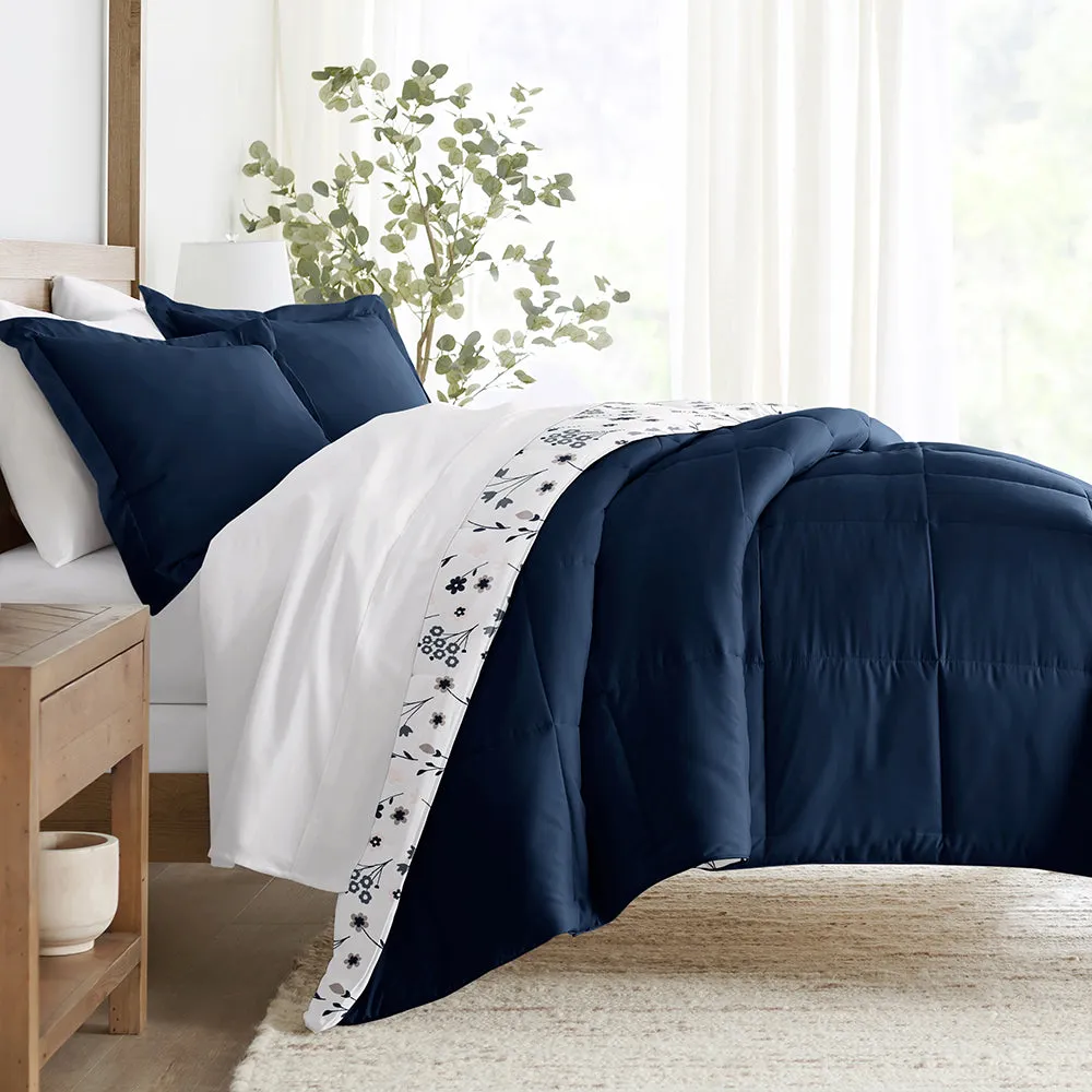 Sale - Patterned Down-Alternative Comforter Set