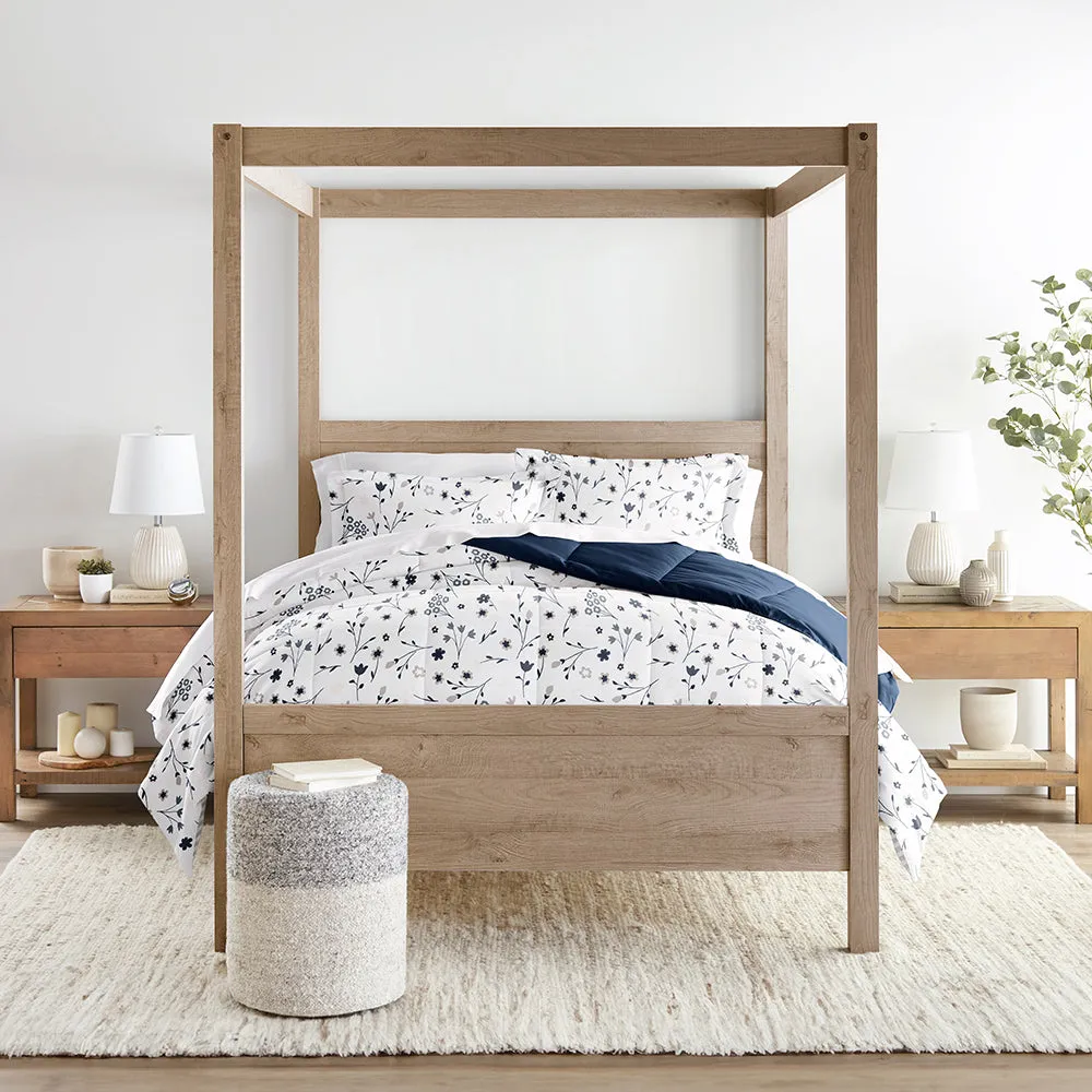 Sale - Patterned Down-Alternative Comforter Set