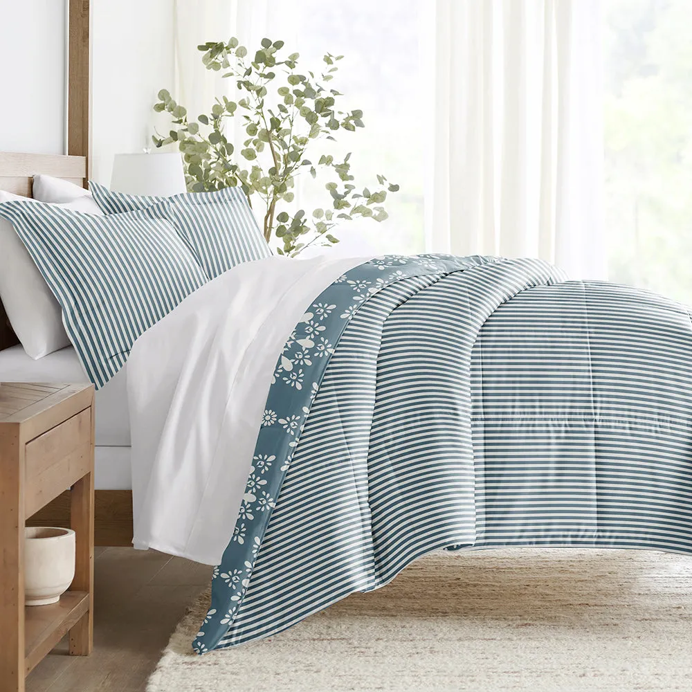 Sale - Patterned Down-Alternative Comforter Set