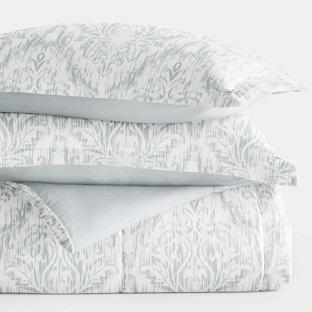 Sale - Patterned Down-Alternative Comforter Set