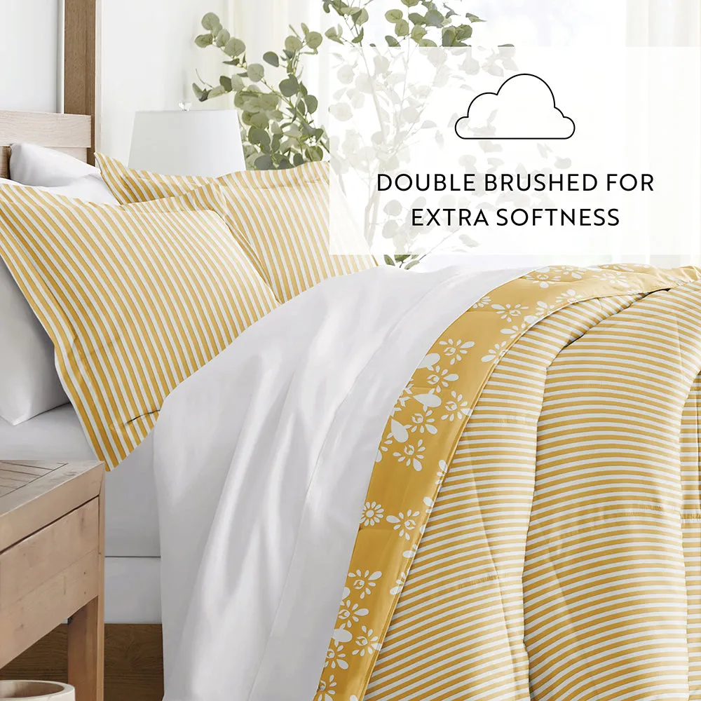 Sale - Patterned Down-Alternative Comforter Set