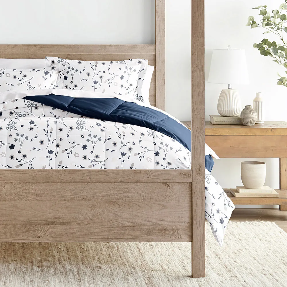 Sale - Patterned Down-Alternative Comforter Set