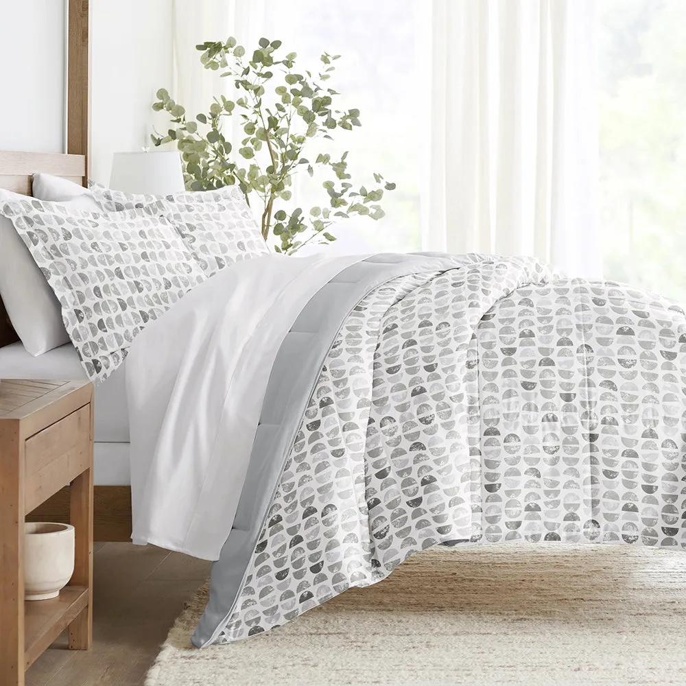 Sale - Patterned Down-Alternative Comforter Set