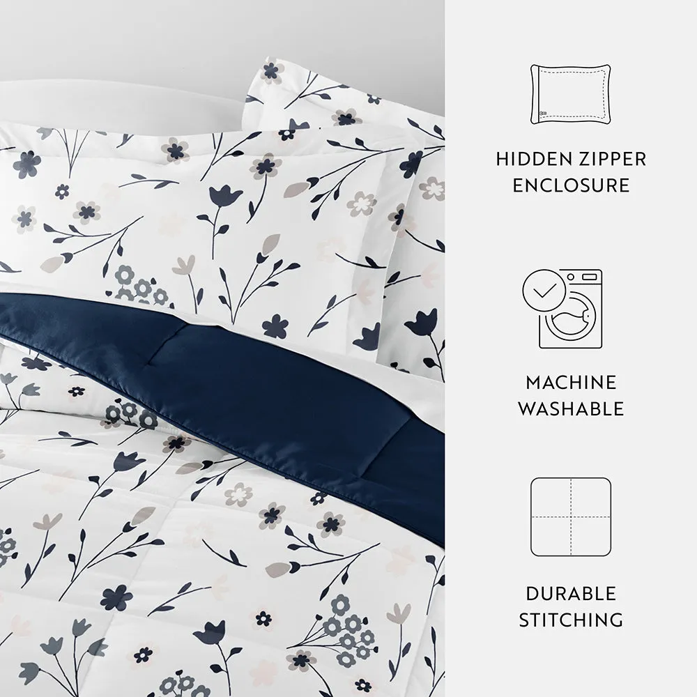 Sale - Patterned Down-Alternative Comforter Set