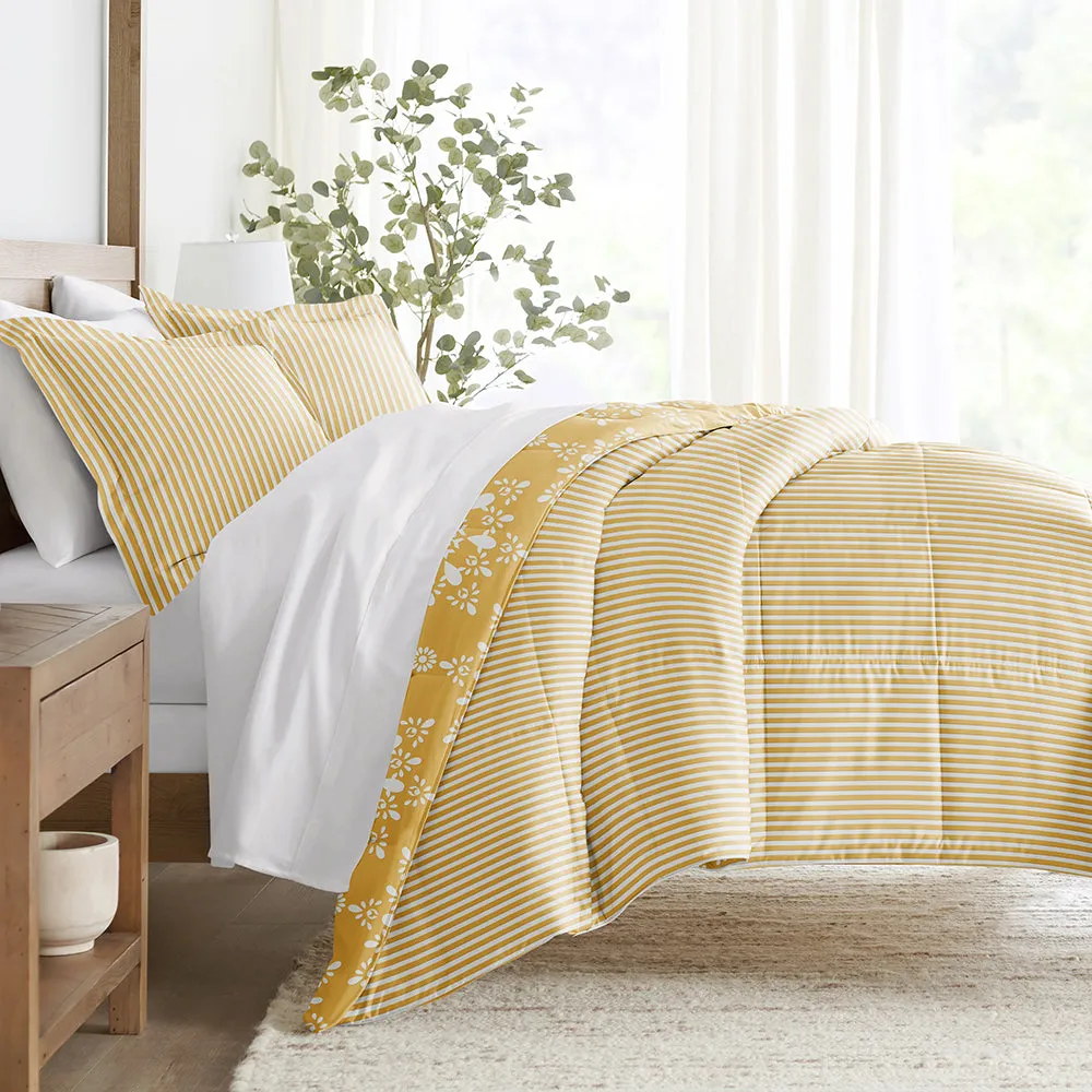 Sale - Patterned Down-Alternative Comforter Set