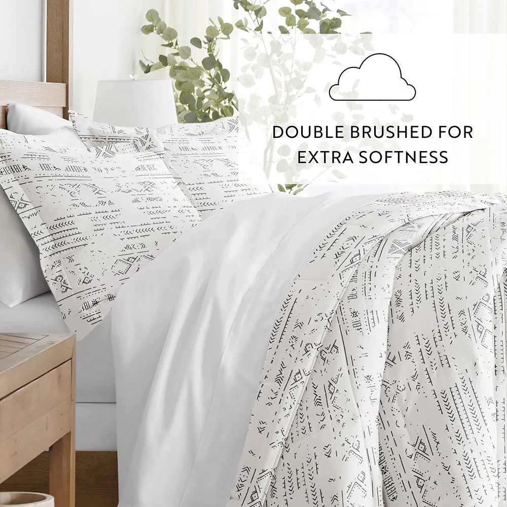 Sale - Patterned Down-Alternative Comforter Set