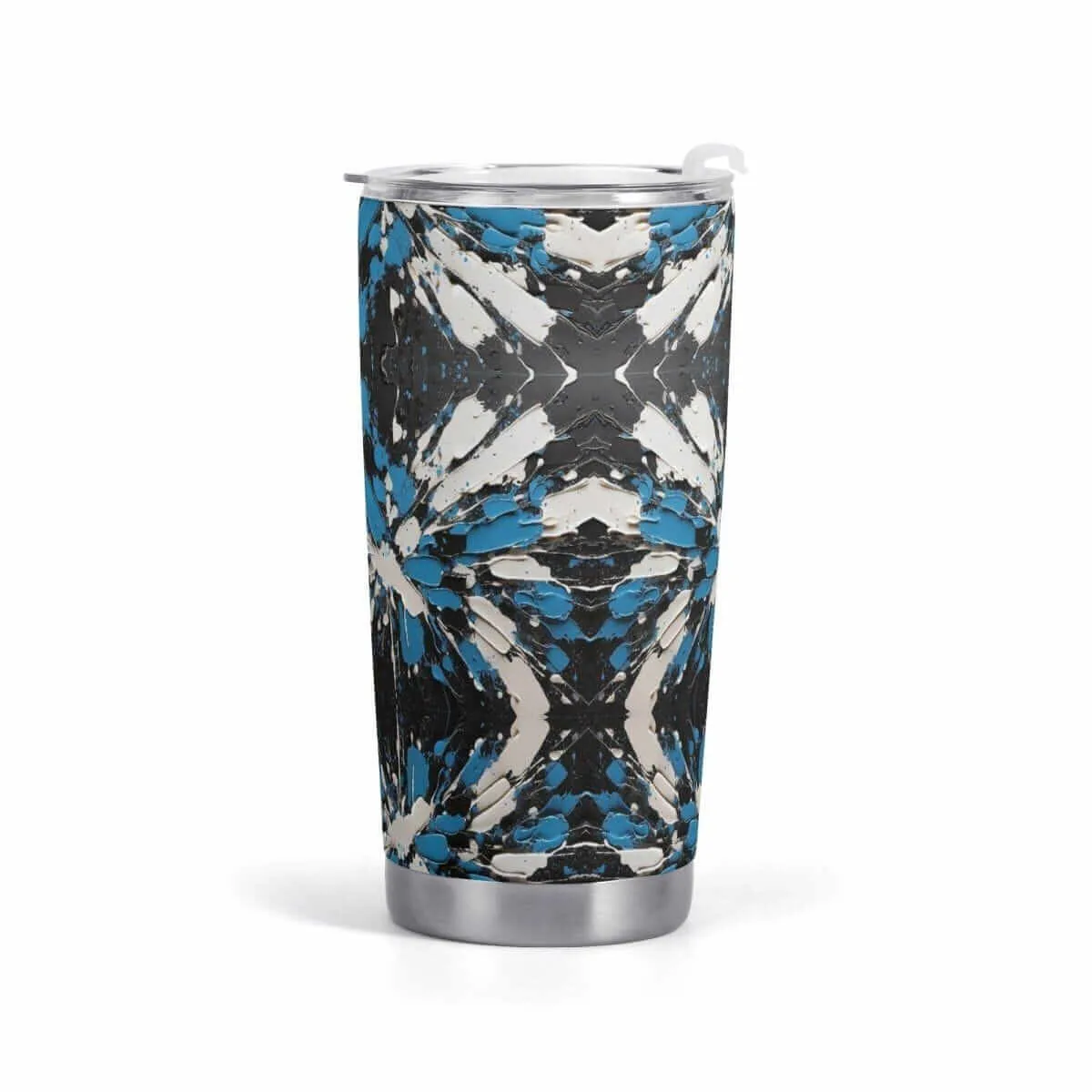 Sapphire Noir Patterned Car Cup