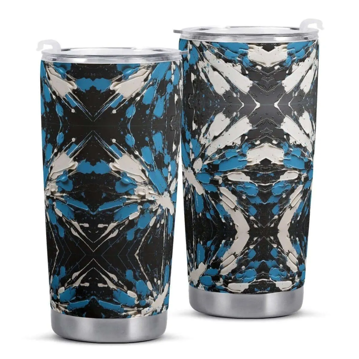 Sapphire Noir Patterned Car Cup