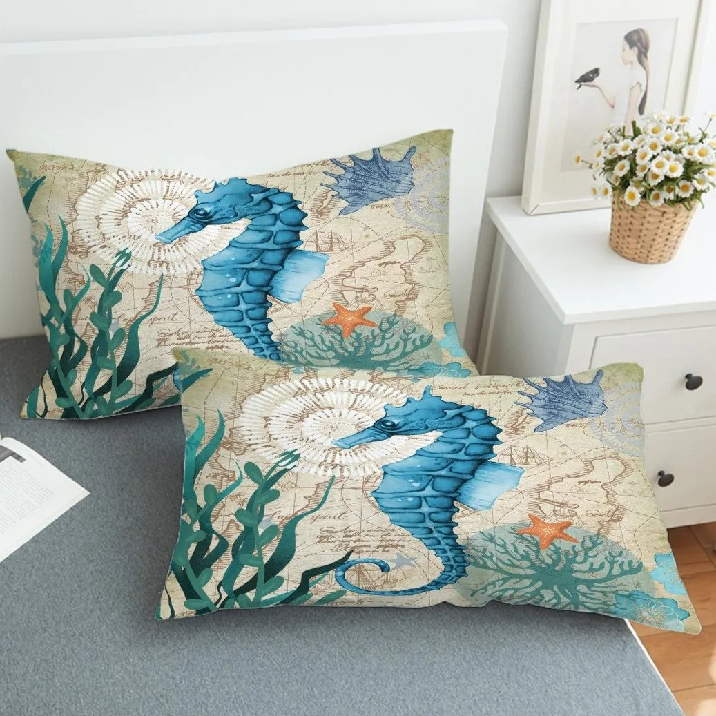 Seahorse Love Bedding Set