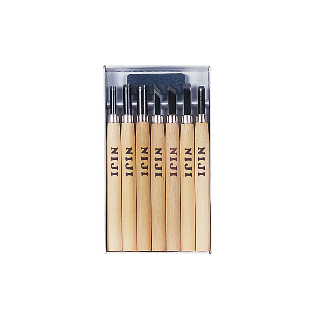 Seven Piece Wood Carving Student Set (WK7)