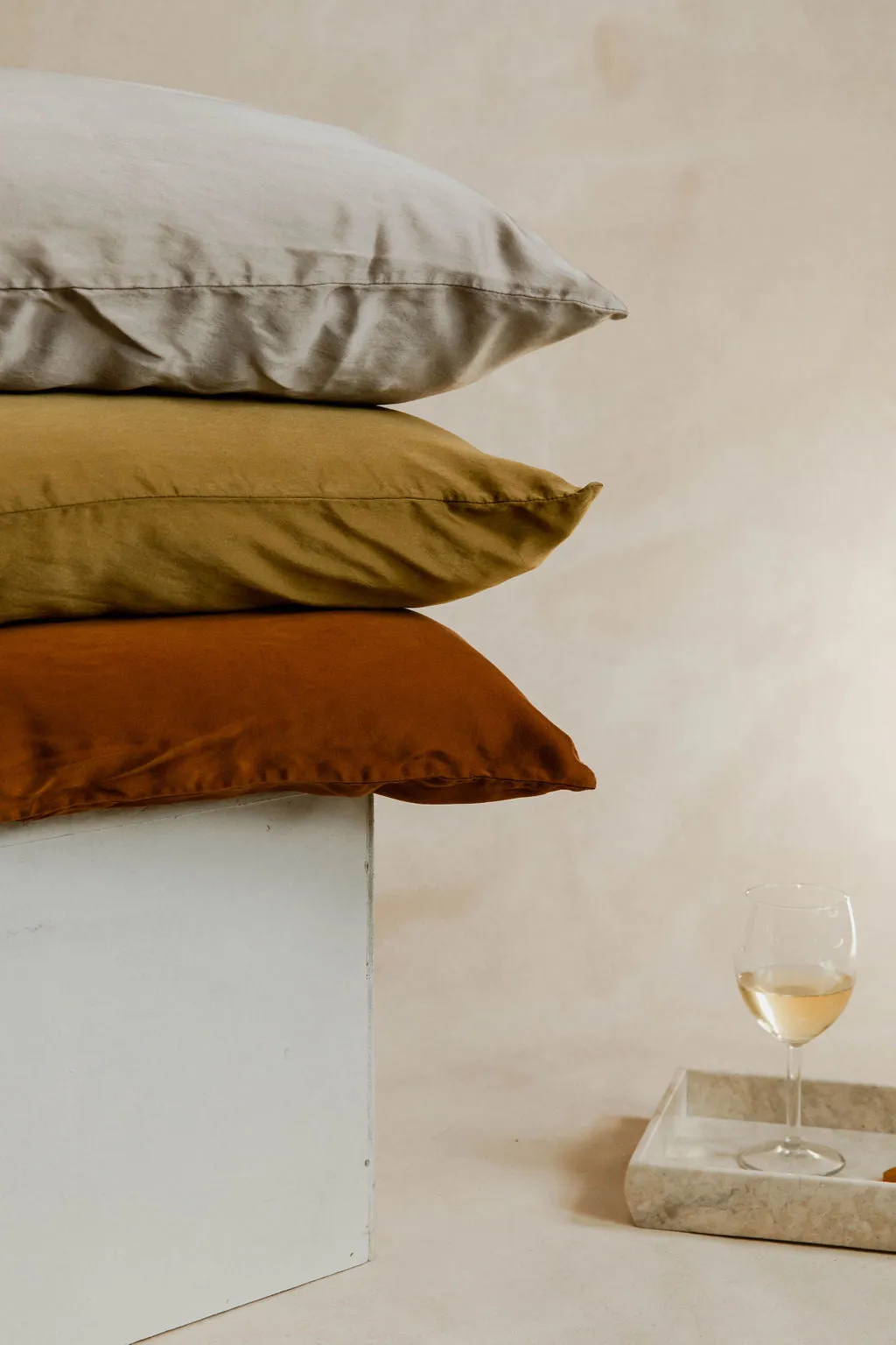 Silk Pillowcase in Oro