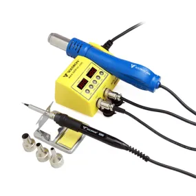 SOLDRON 8898 PORTABLE DUAL HOT AIR SOLDERING STATION