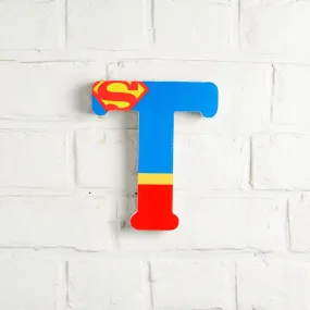 Superman T Letter