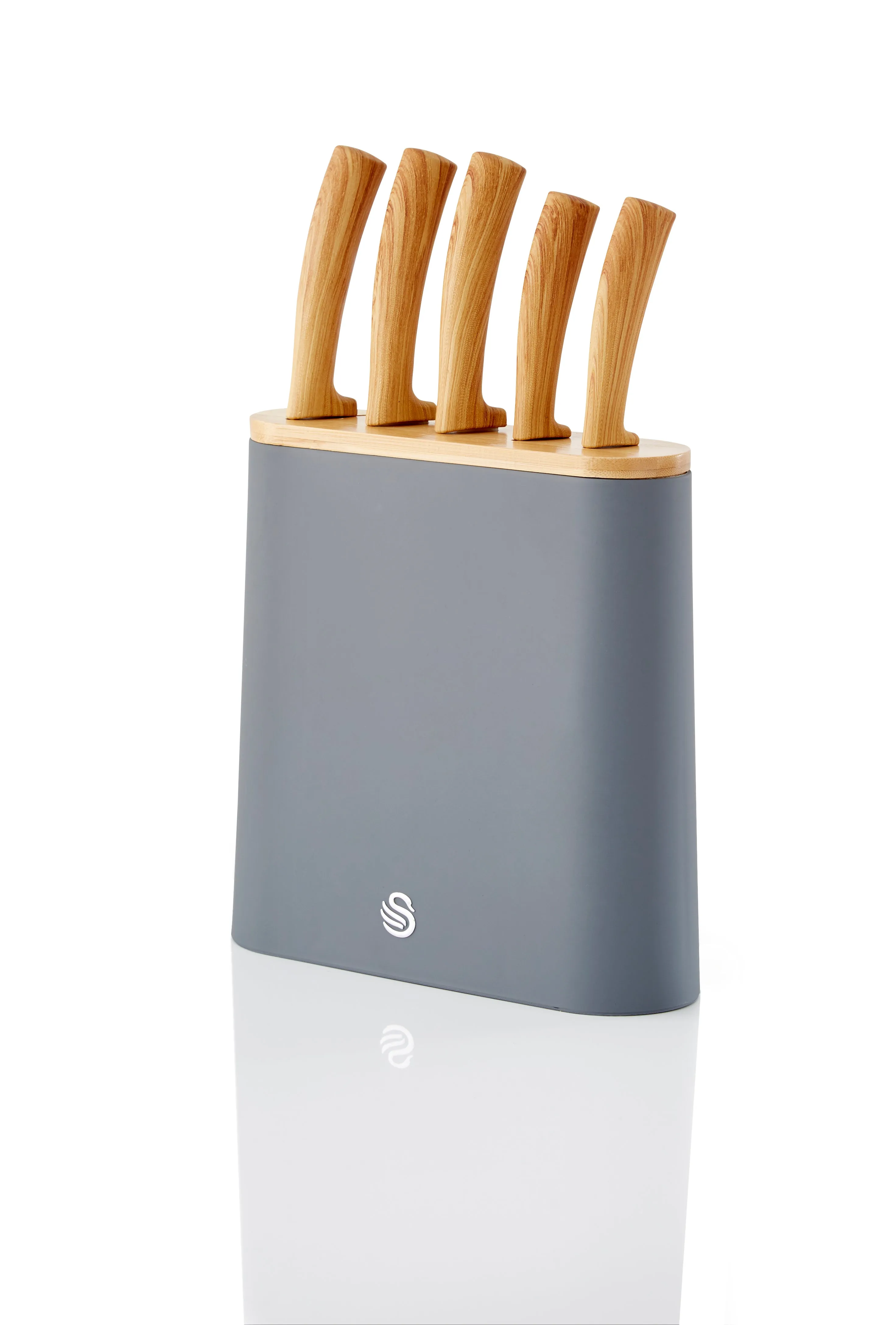 Swan Nordic 5 Piece Knife Block