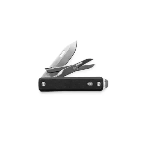 THE ELLIS SERRATED - BLACK / STAINLESS / G10