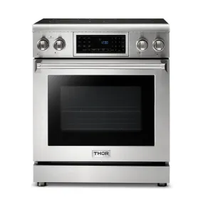 Thor Kitchen TRE3001 - 30 Inch Tilt Panel Professional Electric Range