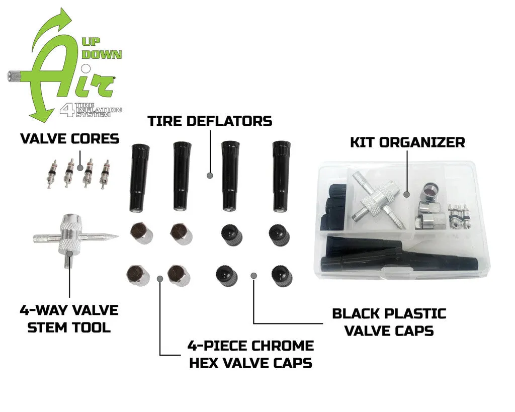 Tire Repair Kit - 53 Piece Kit With Black Storage Box