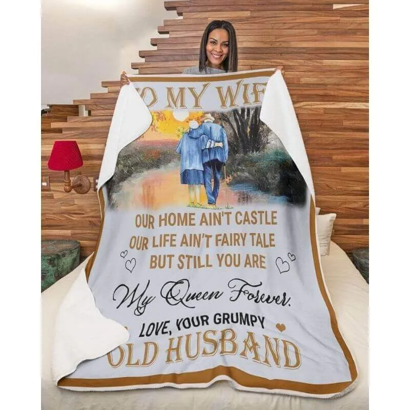 To My Wife - From Husband - A357 - Premium Blanket