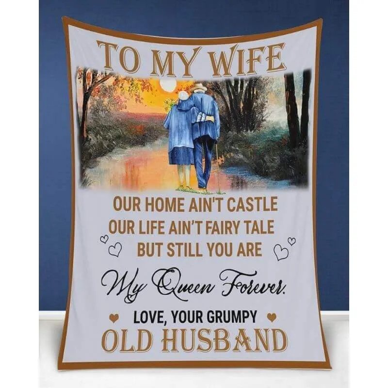 To My Wife - From Husband - A357 - Premium Blanket