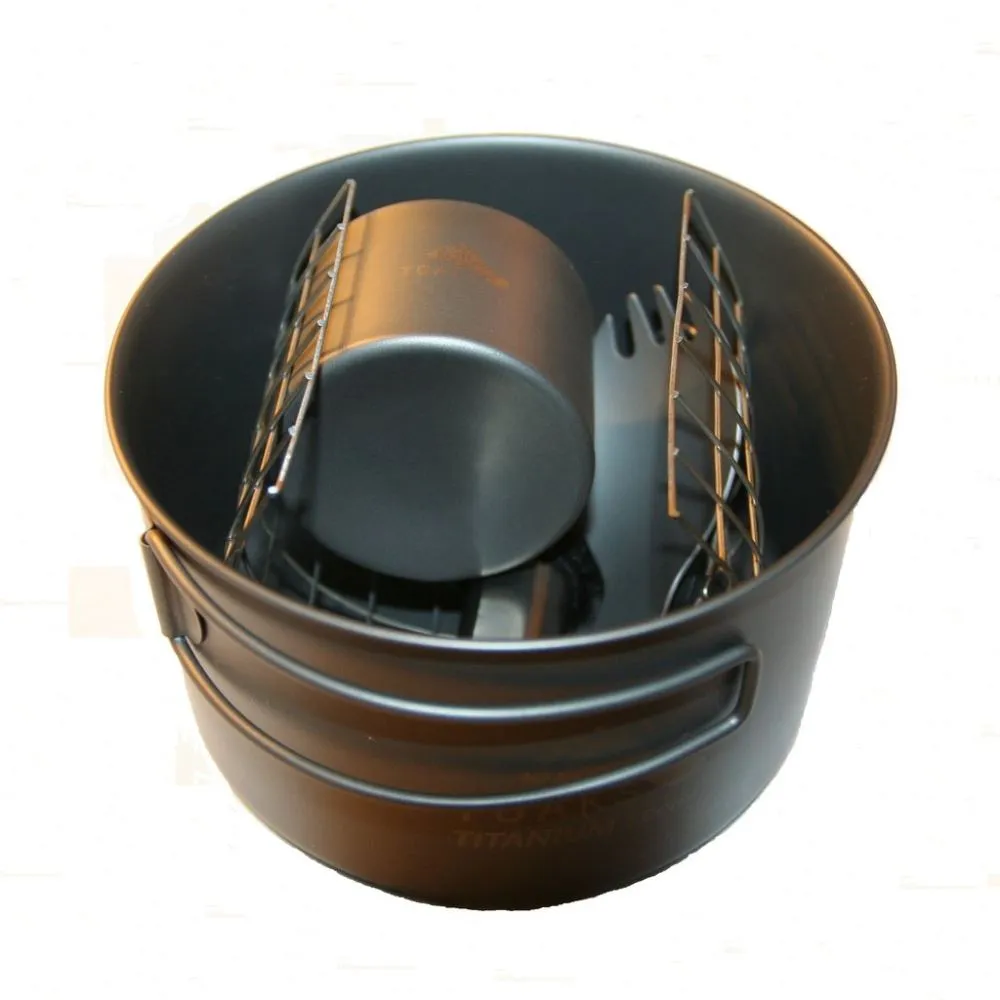 Toaks Ultralight Titanium Stove & 700ml Pot Set