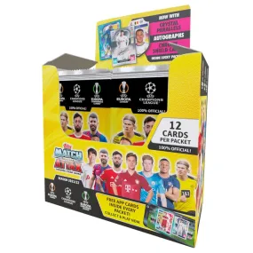 Topps 2021-22 Match Attax Champions League Cards BOX  (24 PK EA)