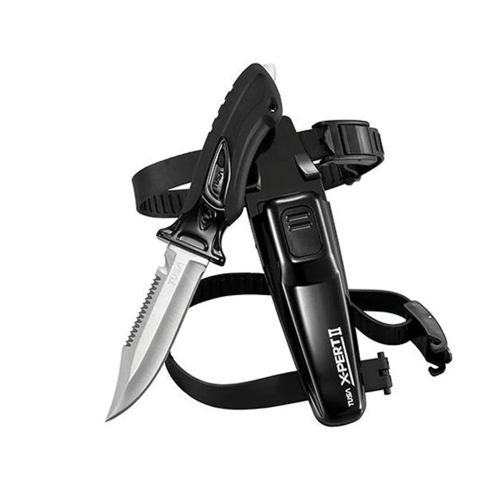 TUSA X-Pert II Drop Point Dive Knife